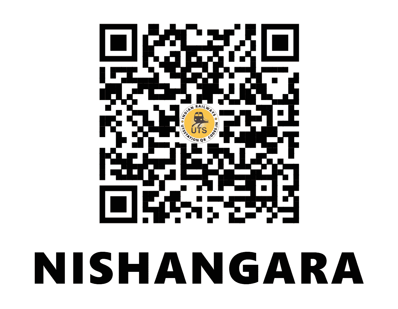 UTS QR Code for NISHANGARA - NSA (NE - UTTAR PRADESH)